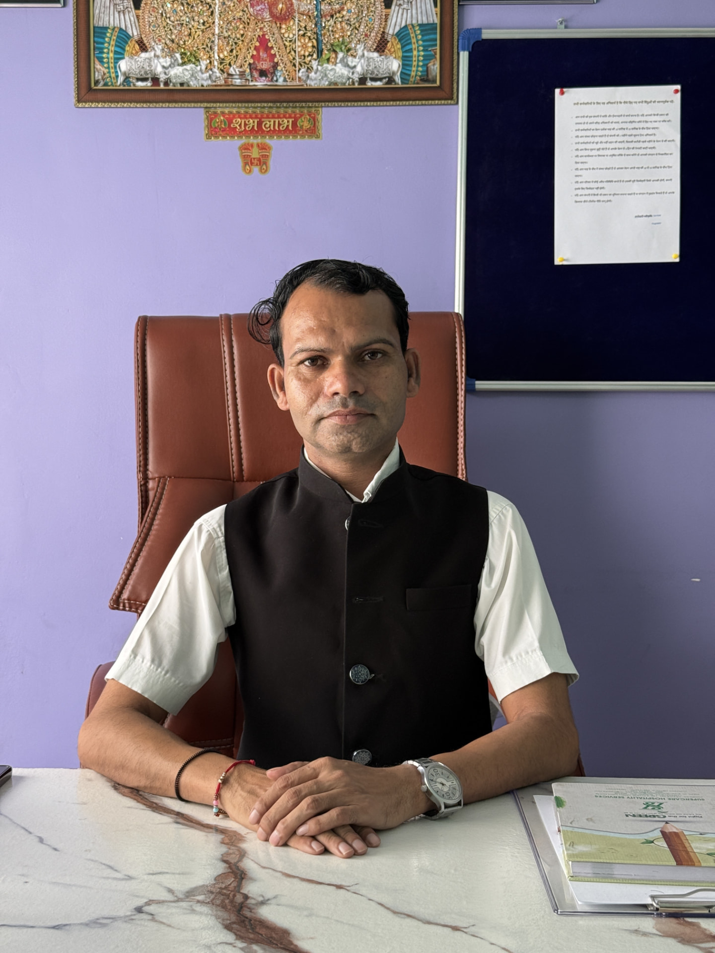 Mr. Prem Narayan Sharma, Founder of Supercare Hospitality Services